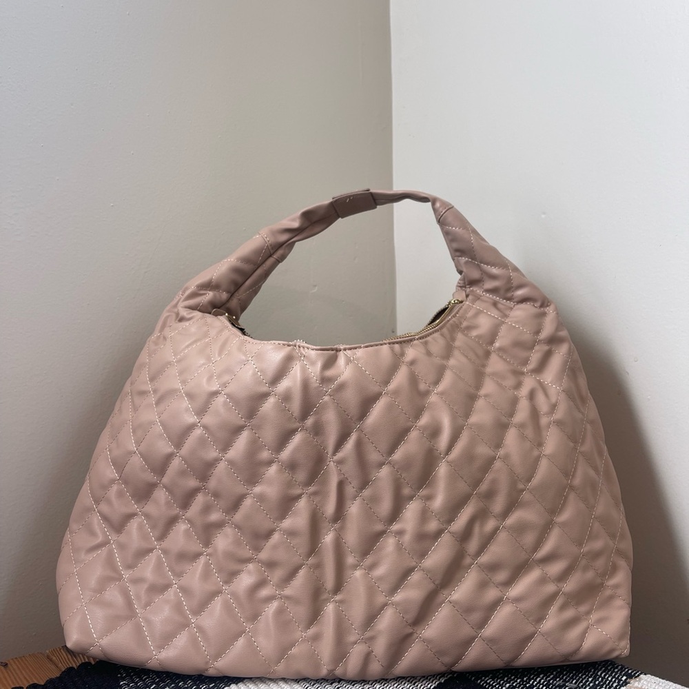 Quilted Pink Handbag